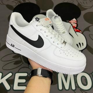 Giày _Nike_ Air Force 1 Trắng Vệt Đen Cổ Thấp Giày Thể Thao Sneaker Nam Nữ _Nike AF1 Trắng Đen Đi Học Đi Chơi G10