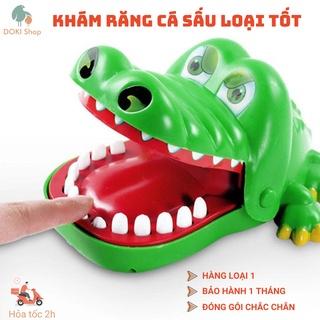 đồ chơi khám răng cá sấu