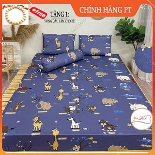 Ga chống thấm cho bé, chính hãng PT chất liệu 100% cotton nano thun lạnh, drap chống thấm tuyệt đối, bé tè lau là sạch