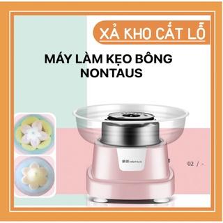 MÁY LÀM KẸO BÔNG GÒN MINi TỰ ĐỘNG NONTAUS - Tặng kèm đường, que làm kẹo bông, muỗm đường