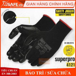 Găng tay bảo hộ lao động Jogger Superpro - Bao tay lao động chống dầu nhớt, trơn trượt, độ linh hoạt cao -  Chính hãng