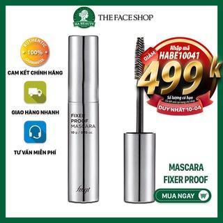 Mascara dưỡng mi dày dài và cong mi chống nước chống lem lâu trôi The Face Shop fmgt Fixer Proof Mascara 10g