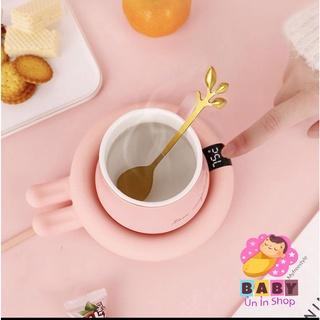 ☕☕BỘ HÂM NÓNG SỮA - ĐỒ UỐNG TIỆN LỢI KÈM CỐC SỨ - PHONG CÁCH HOÀNG GIA SIÊU SANG