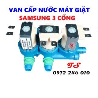 Van cấp nước máy giặt samsung 3 cổng [FREESHIP] Van điện từ máy giặt Samsung 3 cổng