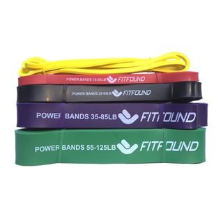 Dây cao su kháng lực tập gym yoga pilates power band - resistance bands