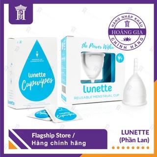 Cốc nguyệt san Lunette, Phần Lan - HÀNG CHÍNH HÃNG + TẶNG HỘP GIẤY LAU TIỆT TRÙNG CỐC 159K NK PHẦN LAN - Lunette Trong