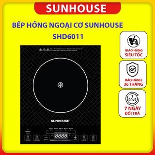 Bếp hồng ngoại cơ Sunhouse SHD6011 Chế độ hẹn giờ và hiển thị điện năng tiêu thụ[Hàng chính hãng 100%]