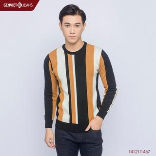 Áo len nam dài tay T4121I1457 GENVIET JEANS