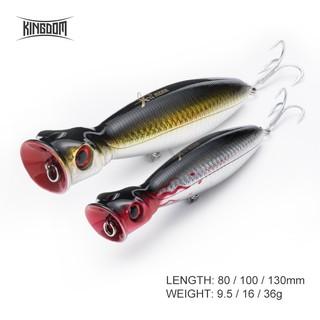 Mồi Câu Cá Giả Kingdom Chuyên Dụng Kích Thước 80mm/9.5g 100mm/16g 130mm/36g