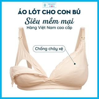 Áo Lót Cho Con Bú| Áo Ngực Bầu Viền Ren| HÀNG VIỆT NAM| Chống Chảy Xệ| Mềm| Không Gọng| Đệm Mỏng