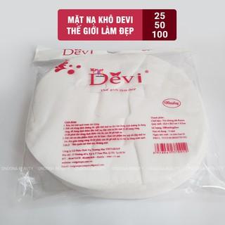 [SIÊU RẺ🌸] Mặt Nạ Giấy Khô DeVi Bịch 25 - 50 - 100 Miếng - Ondona Beauty