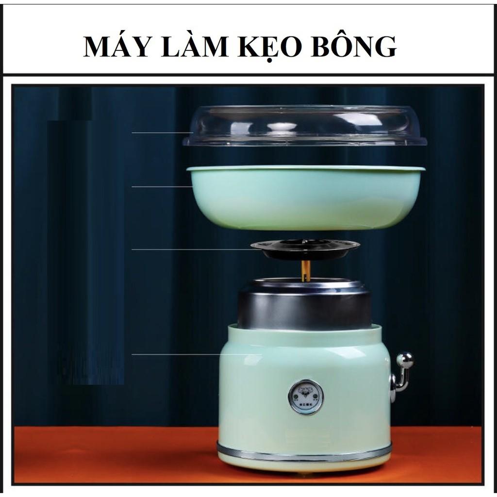 Máy làm kẹo bông gòn có giới hạn về số lượng kẹo có thể sản xuất trong một lần không?