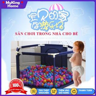 Quây bóng lều chơi bóng cho bé, Nhà bóng cho bé khung inox tặng kèm 10 bóng