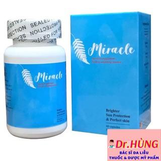 ✅[CHÍNH HÃNG] Miracle Viên Uống Chống Nắng, Trắng Sáng Da,Mờ Thâm Nám Da, Trẻ Hóa Da