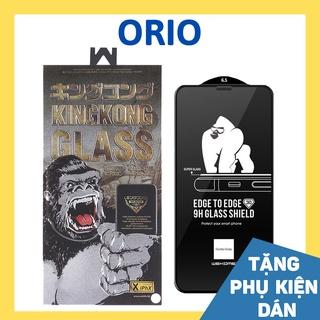 Kính cường lực iphone KingKong full màn 6/6s/6plus/6splus/7/8/7plus/8plus/x/xs/xsmax/11/12/13/14/pro/promax - ORIO [K-A]