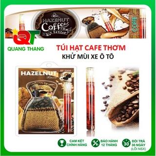 Túi Hạt Cafe Khử Mùi Treo Xe Ô Tô, Tủ Quần Áo Tặng Kèm Tinh Dầu