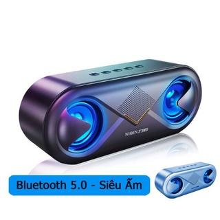 Loa bluetooth S6 cao cấp, loa bluetooth mini để bàn tích hợp công nghệ âm thanh stereo siêu trầm ấm -dc3535