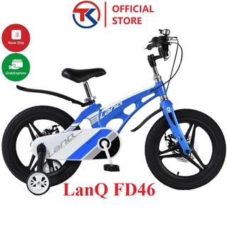 [Mã LIFEMC17M1 giảm 0.1 đơn 150K] Xe Đạp Trẻ Em LanQ FD46 Cho Bé Từ 2 Đến 7 Tuổi