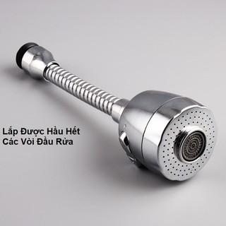 ĐẦU VÒI NƯỚC RỬA CHÉN TĂNG ÁP 2 CHẾ ĐỘ PHUN (CHIỀU DÀI 20CM)