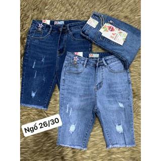 QUẦN JEANS NGỐ RÁCH KIỂU SIZE ĐẠI CO GIÃN SHOP PHƯƠNG CHÂU