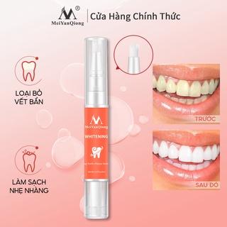 MeiYanQiong Teeth Whitening Pen Bút Gel Làm Trắng Răng Loại Bỏ Vết Bẩn Chất Lượng Cao Loại Bỏ Vết Bẩn Mảng Bám Cho Hàm Răng Trắng Sáng Khỏe Mạnh giúp răng chắc khỏe và trắng sáng tự nhiên Oral Hygiene Cleaning 5ml