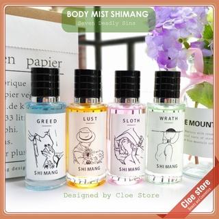 Nước hoa Body mist Shimang 50ml chính hãng nội địa Trung