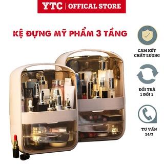 [MÃ LIFEMC11SC giảm 80K]Hộp Đựng Mỹ Phẩm YTC Để Mỹ Phẩm Cao Cấp Nhựa ABS Nhập Khẩu