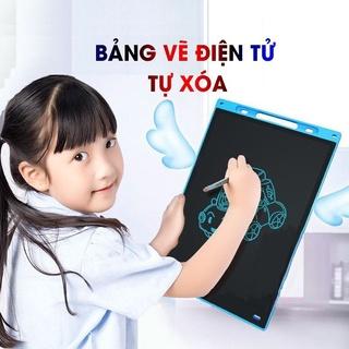 Bảng vẽ điện tử LCD thông minh cho bé 8.5 inch, 10 inch, 12 inch, bảng viết tự xoá RAMBO TOYS