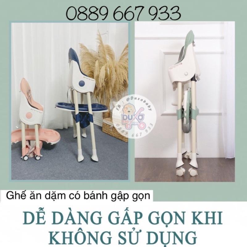 Bé có thể sử dụng ghế ăn dặm trong bao lâu?