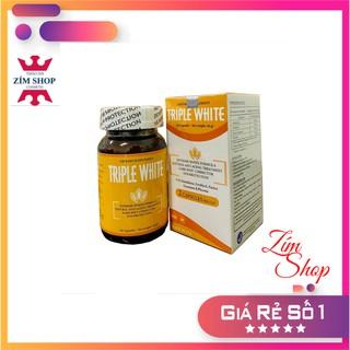 [CHÍNH HÃNG] Viên Uống TRIPLE WHITE - Viên Uống GLUTATHION 1200MG TRẮNG DA, MỜ NÁM, GIẢM THÂM