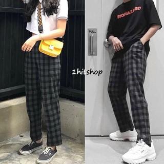 Quần DÀI CARO PLAID PANTS Ulzzang Unisex 1hitshop