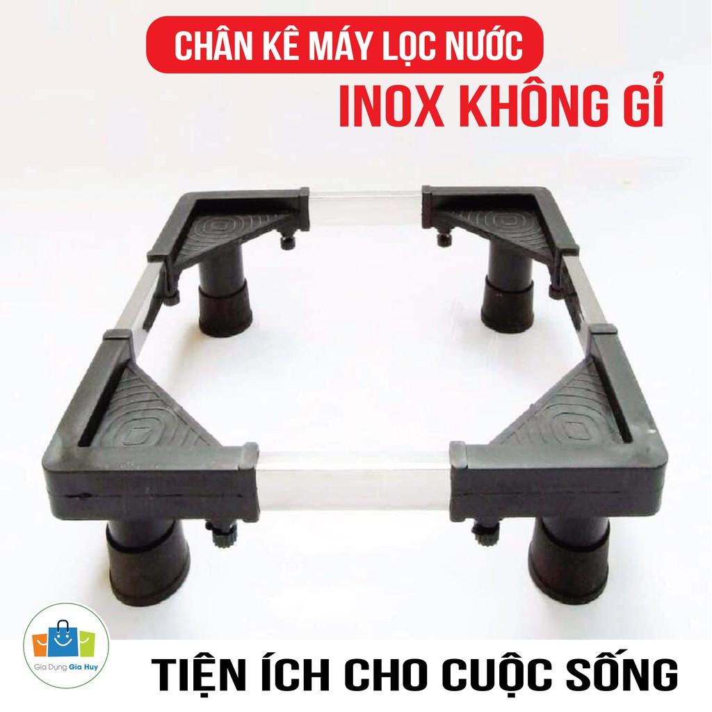 Kệ để chân máy lọc nước có thể điều chỉnh độ cao được không?