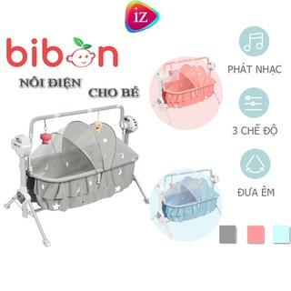 [Mã 99FMCG giảm 7% đơn 500K] Nôi điện cho bé Bibon, nôi đưa tự động - Hàng chính hãng