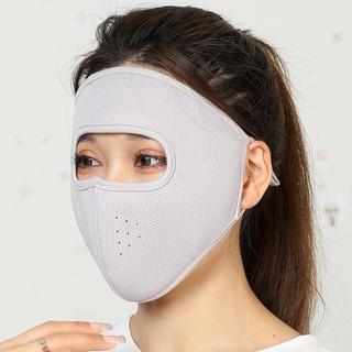 Khẩu trang Ninja 2 lớp vải cotton thông hơi che kín mặt chống nắng chống bụi nam và nữ - Khau trang