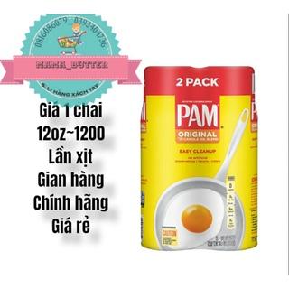 [12oz][Authbill bay ✈️ date mới] Dầu xịt ăn kiêng Pam loại to nhất