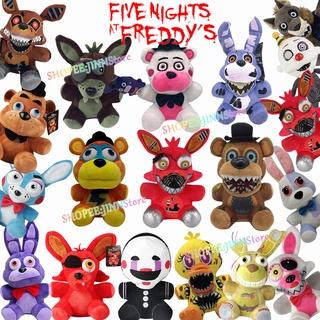 JINN 18 cm FNAF Đồ chơi sang trọng Freddy Gấu Foxy Chica Chú hề Bonnie Động vật Nhồi bông Búp bê sang trọng Kawaii Quà tặng sinh nhật cho trẻ em