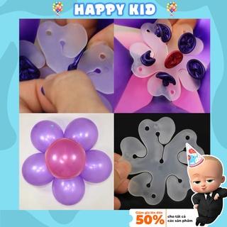 Nhựa kết bóng bay thành hình bông hoa trang trí sinh nhật trang trí thôi nôi đầy tháng tiệc cưới HAPPYKID DCKB