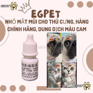 Nhỏ mắt, nhỏ mũi cho chó mèo thần thánh viêm mí mắt, chảy nước mắt, hắt hơi, sổ mũi, ho có đờm