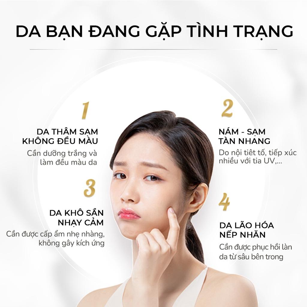 Tôi có nên sử dụng bộ sản phẩm dưỡng trắng da hàng ngày hay chỉ dùng khi có dịp đặc biệt?