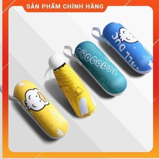 Ô Dù Chính Hãng YINUO Cho Bé Đi Mưa Đi Nắng Chống Tia UV Nhiều Hình Dễ Thương 8 Nan Cứng Cáp Hàng Xuất Nhật