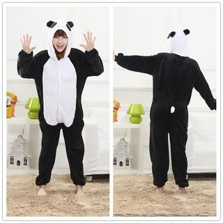 Bộ đồ ngủ hóa trang gấu trúc anime Kigurumi dùng trong các bữa tiệc Halloween dành cho nam và nữ và trẻ em