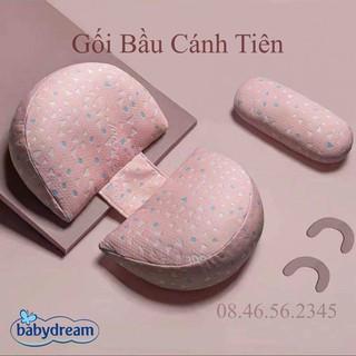 Gối bầu cánh tiên kê bụng cao cấp kèm gối nhỏ Baby Dreams