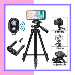 Tripod Điện Thoại | Giá Đỡ | Gậy Chụp Ảnh 3 Chân Selfie Kết Hợp Remote Bluetooth