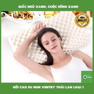 Gối cao su non Ventry chính hãng 😘 FREESHIP😘 gối cao su thiên nhiên cho người lớn, ruột làm bằng cao su non cao cấp