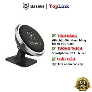 Giá Nam Châm Gắn Điện Thoại Trên Ô Tô Baseus - Giá Đỡ Điện Thoại Thông Dụng Có GPS Trên Xe Hơi Xoay 360 độ