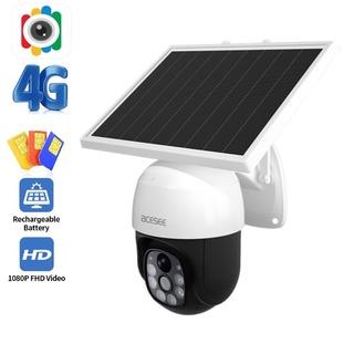 Camera Ngoài trời 4G Acesee AC90 năng lượng mặt trời chống mưa nắng có màu bạn đêm