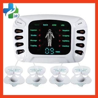 Máy Mát Xa Xung Điện 4 Miếng Dán, Máy Châm Cứu Massage Trị Liệu Xung Điện YTK 309B