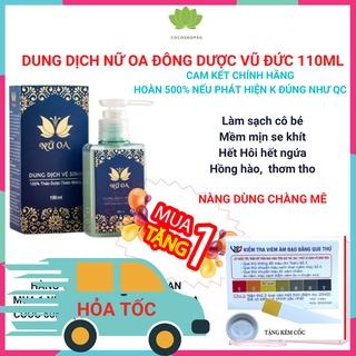 Dung Dịch Vệ Sinh Nữ Oa 110ml Thơm Lâu Mát Lạnh Sạch Sâu Thảo Dược Tự Nhiên Chuẩn pH Vùng Kín Se Khít Làm Hồng Cô Bé