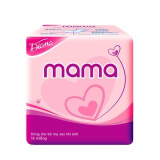 Băng vệ sinh dianna mama cho mẹ sau sinh (12 miếng)