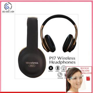 Tai Nghe Chụp Tai Headphone Bluetooth Không Dây P17 Tai Nghe Blutooth Chụp Tai Chính Hãng